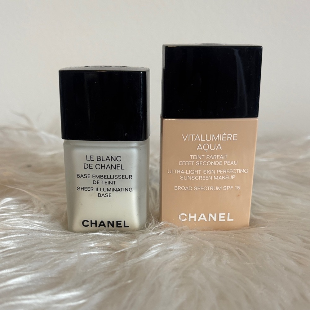 Chanel Makeup 🖤💄 - Le Blanc & Vitalumiere